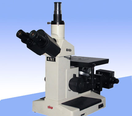 三目倒置金相顯微鏡4XC